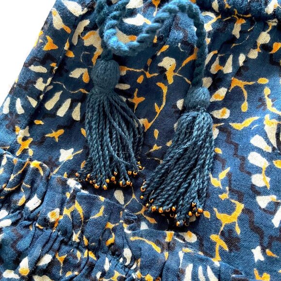 Ulla Johnson ‘Asha” Tiered Mini Skirt in Azul - Picture 11 of 14